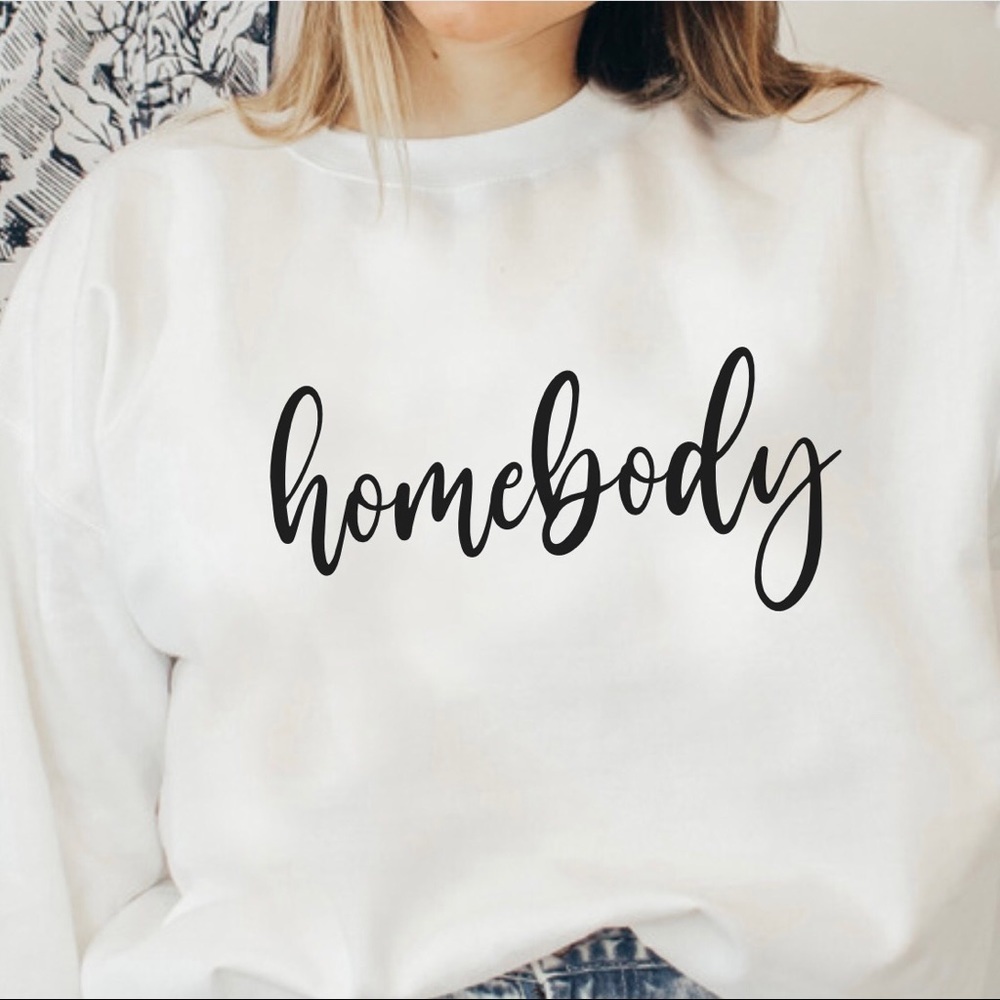 Homebody Crew Neck Long Sleeve Sweatshirt - Picture 3 of 4